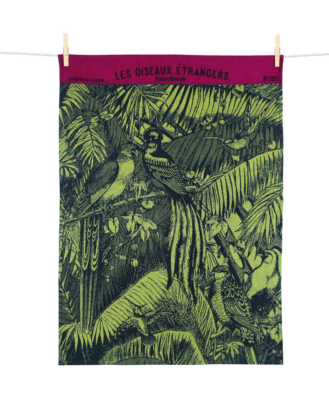 TEA TOWEL FOREIGN BIRDS