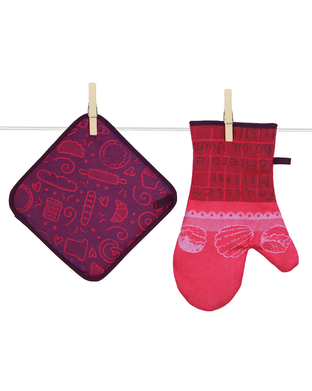 PASTRY GLOVE AND OVEN MITT