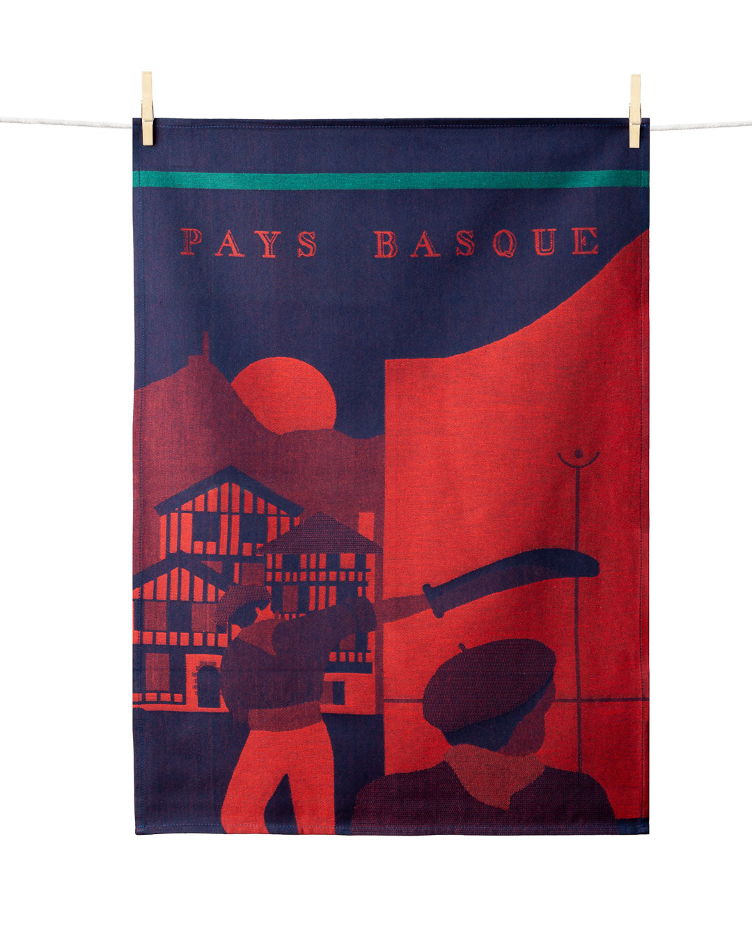 BASQUE PELOTA TEA TOWEL