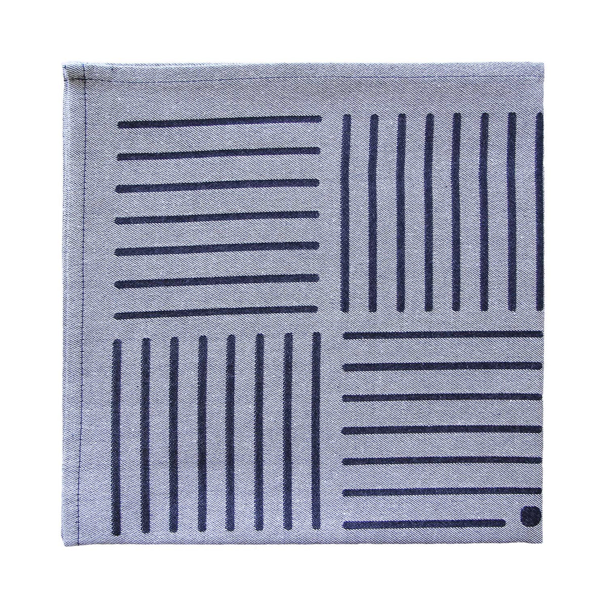 Serviette Fatxada bleu Samuel Accoceberry Tissage Moutet