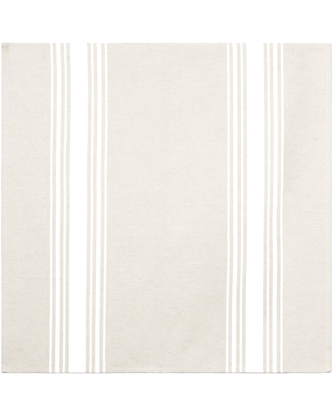 SERVIETTE COUTIL BLANC