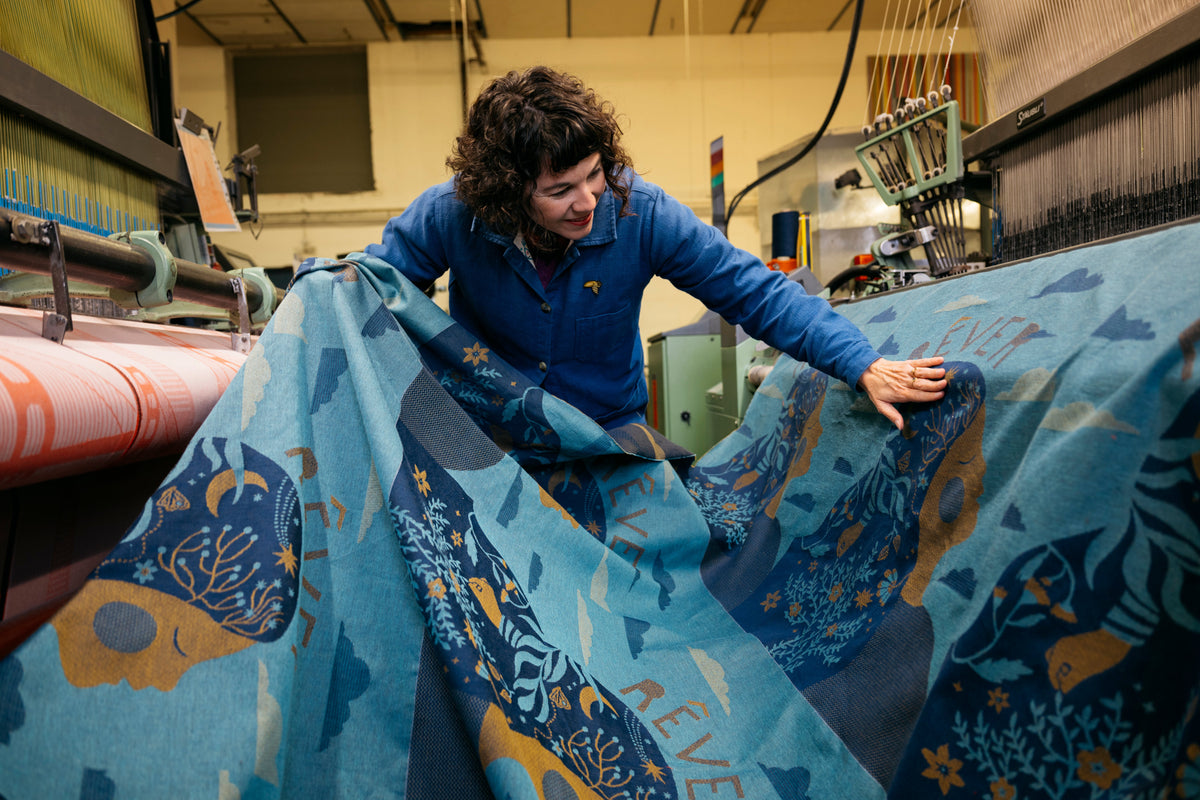Hélène Druvert x Tissage Moutet