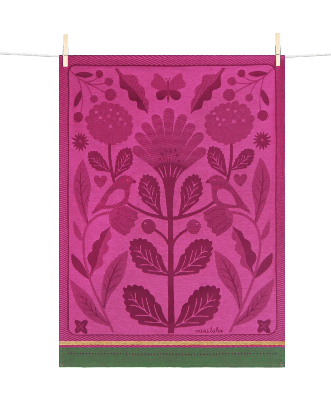 2ER-SET GESCHIRRTÜCHER FLORAL