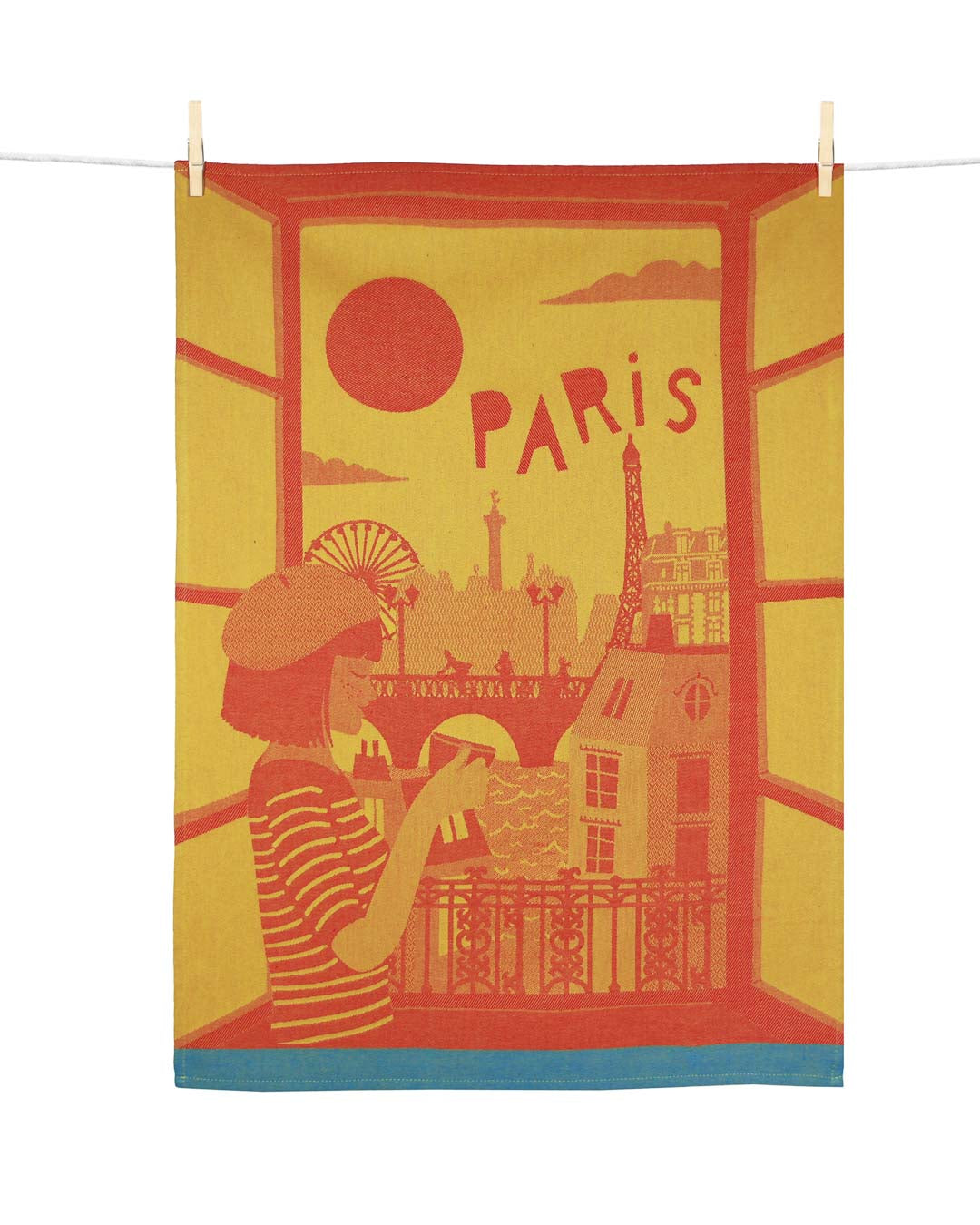 COFFRET 3 TORCHONS PARIS