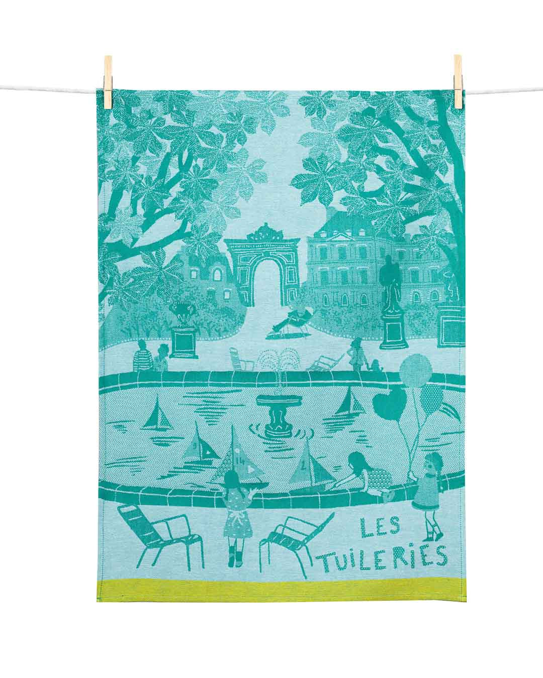 COFFRET 3 TORCHONS PARIS