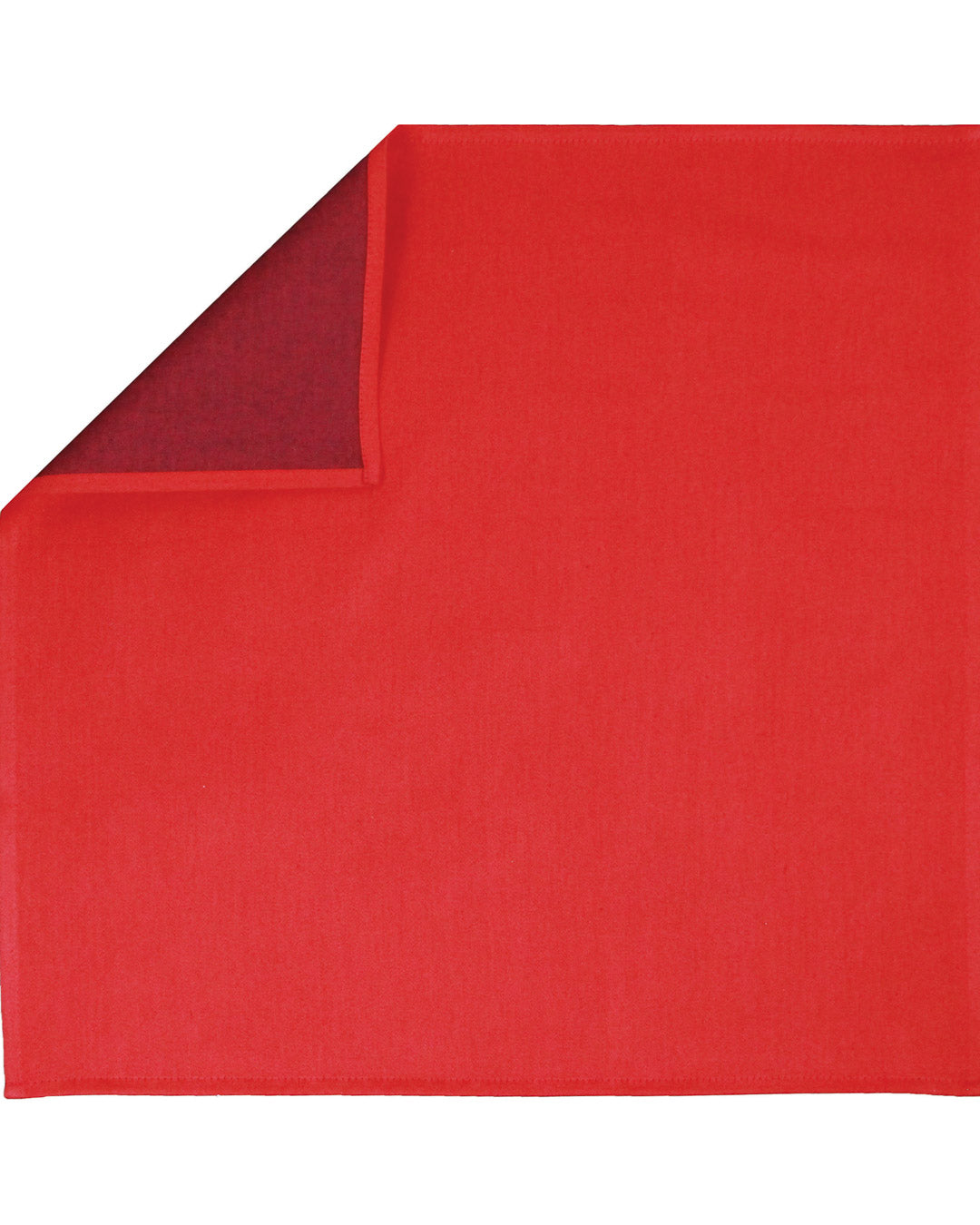 SERVIETTE CORAIL ENVERS AUBERGINE