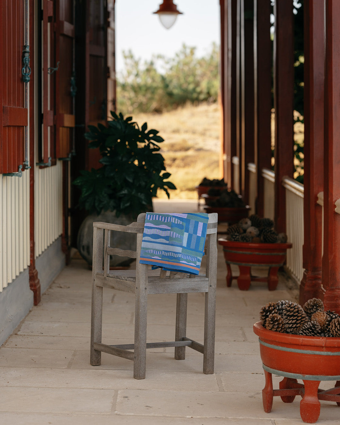 SERVIETTE DUNE BLUE