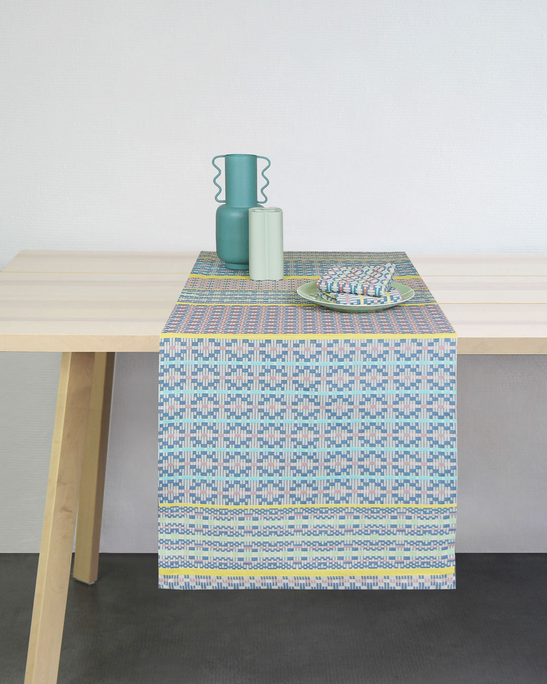 CHEMIN DE TABLE CANNAGE ECRU