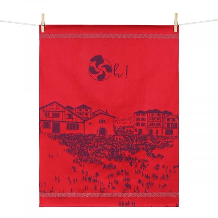 torchon linge basque