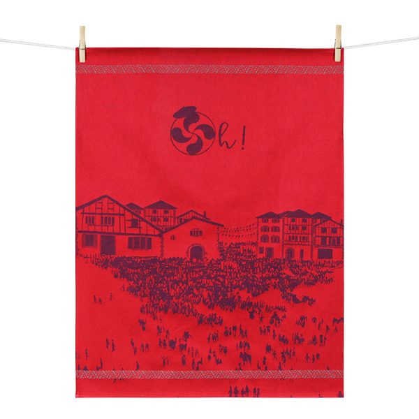 torchon linge basque