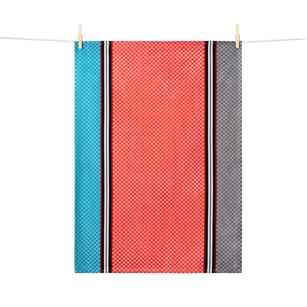 CIBOULETTE CORAIL TEA TOWEL
