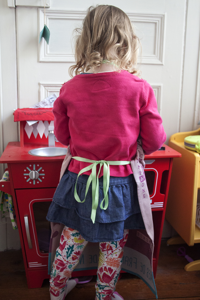 Atelier de la création - Tuto couture tablier enfant