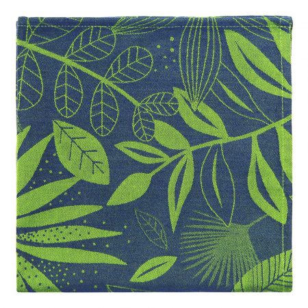 Serviette Feuillage bleue Mini Labo