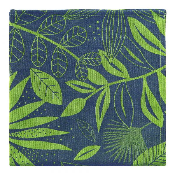 Serviette Feuillage bleue Mini Labo
