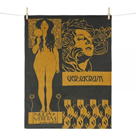 Torchon Nuda Veritas Gustav Klimt