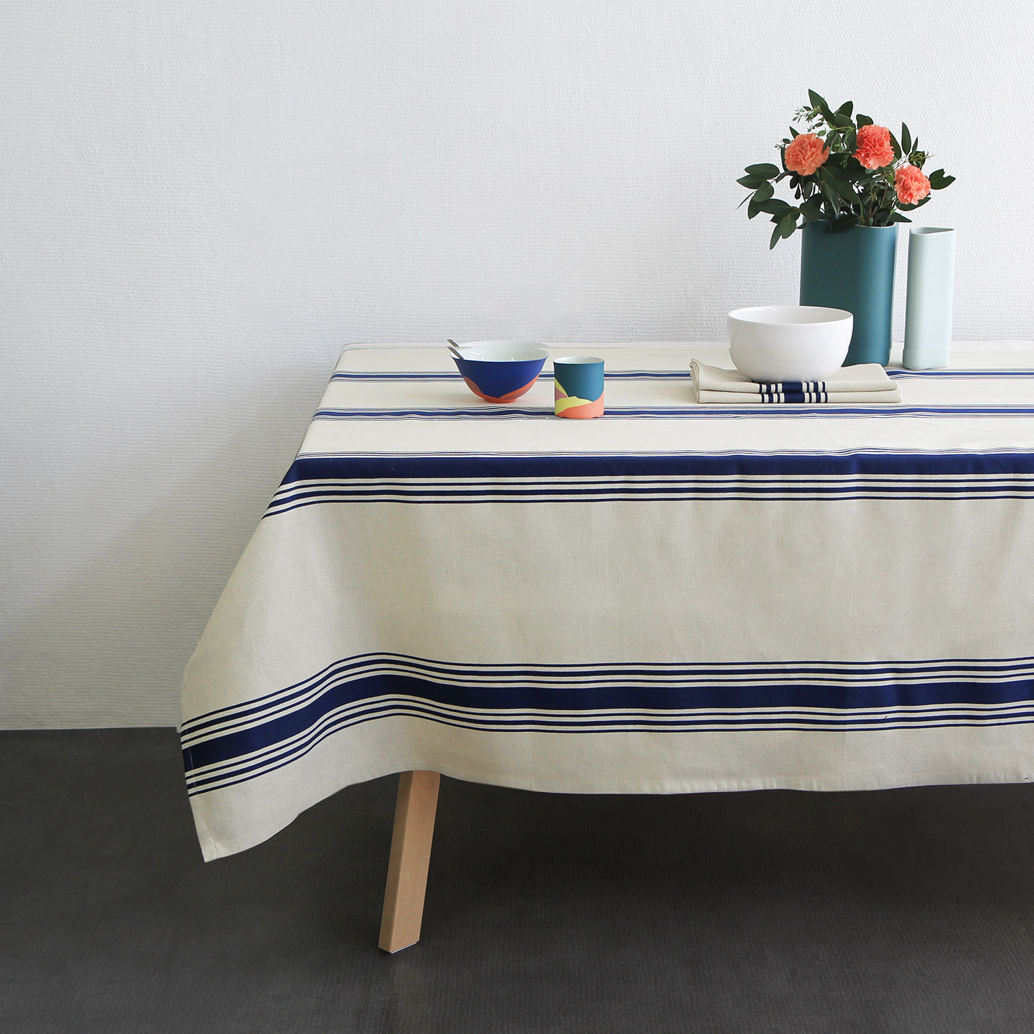 Linge basque rayure