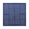 Serviette Fatxada bleu Samuel Accoceberry Tissage Moutet