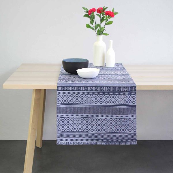 linge basque chemin de table design textile contemporain béarnais fabriqué à orthez