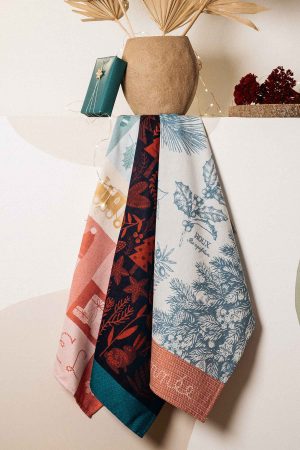 Torchon jacquard le cadeau idéal pou toutes les amatrices de déco et de cuisine