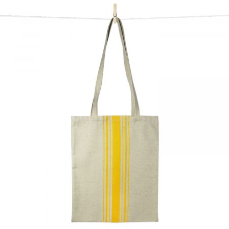 sac linge basque vériable. 7 rayures jaunes pour un style authetique du sud ouest