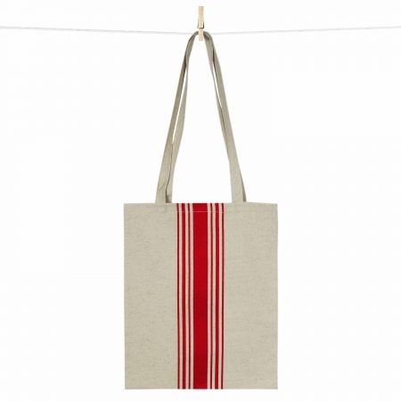 Tote Bag Coutil rouge