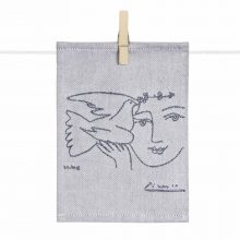 Mini serviette Picasso visage de la Paix