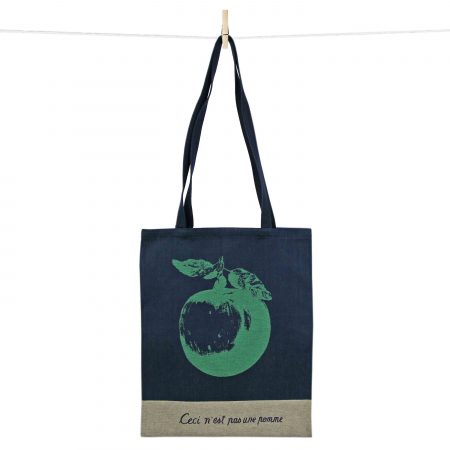 tote bag ceci n'est pas une pomme Magritte