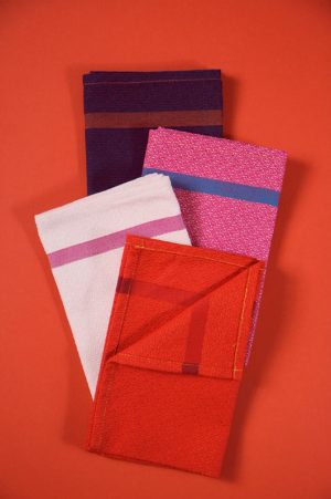 essuie-mains fabriqués en France linge basque véritable