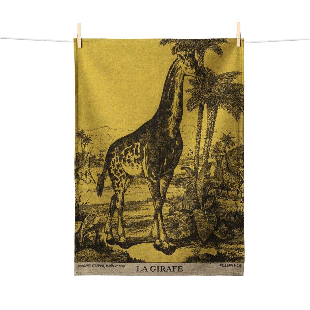 TORCHON LA GIRAFE