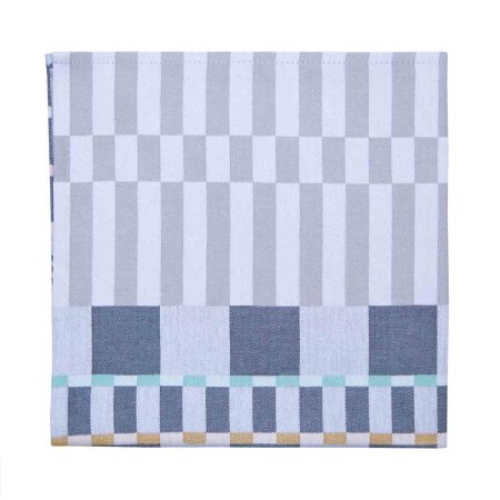 Serviettes de table #28 Bleu Gris - lot de 4 – Atelier Mouti - ISD