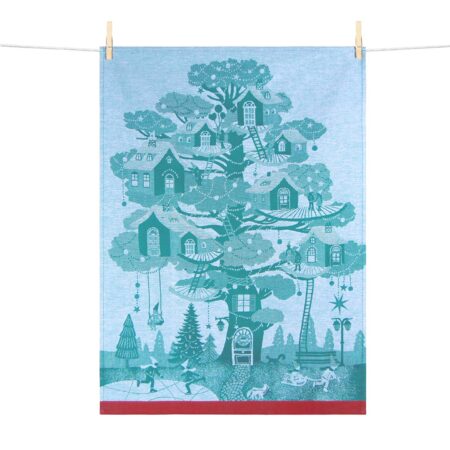 LE VILLAGE DES ENFANTS TEA TOWEL
