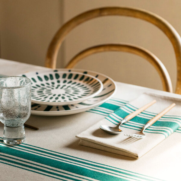COUTIL VERT TABLECLOTH - Image 4