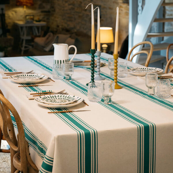 COUTIL VERT TABLECLOTH - Image 2