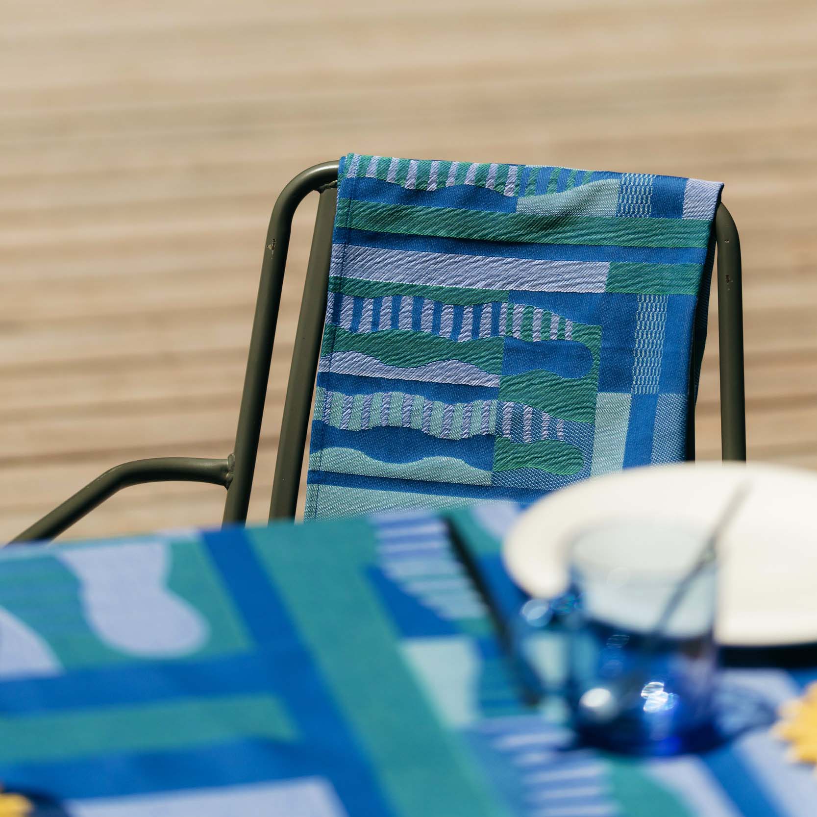 DUNE BLUE TABLECLOTH - Image 6