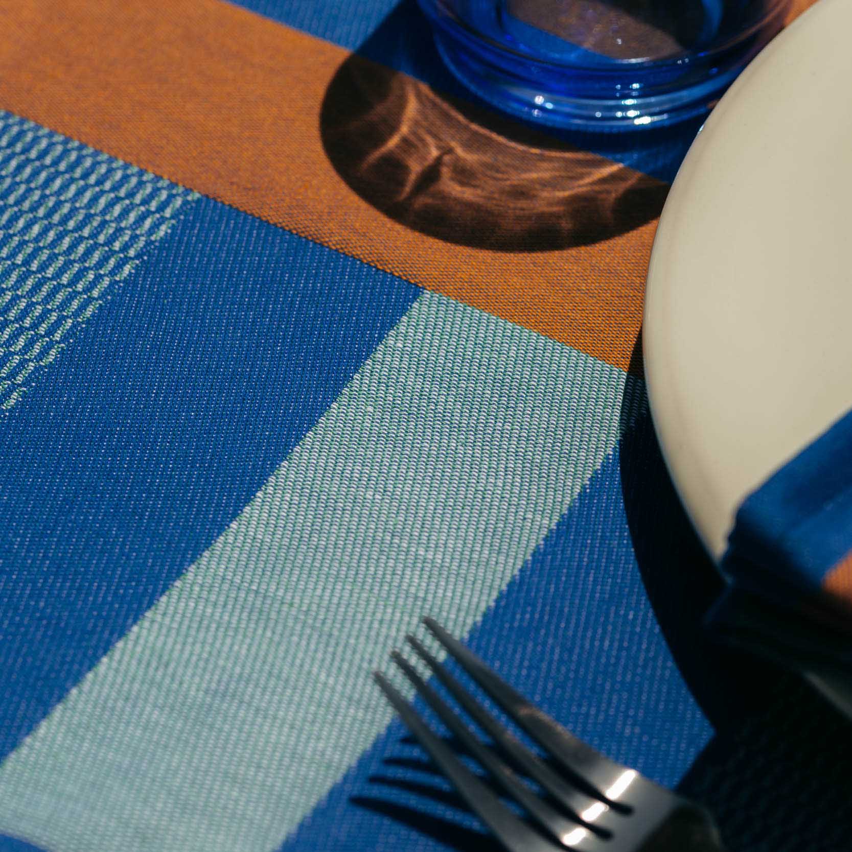 DUNE BLUE TABLECLOTH - Image 5