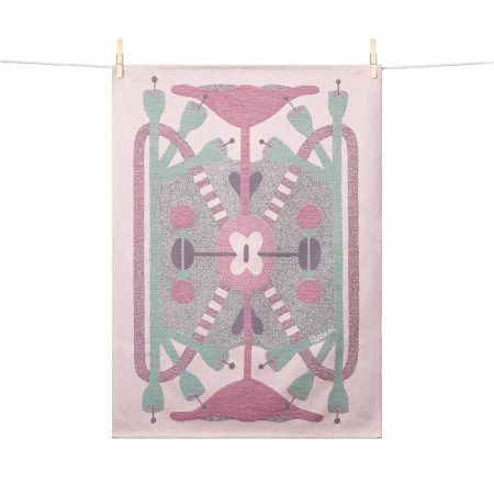 UN JARDIN VU DU CIEL TEA TOWEL